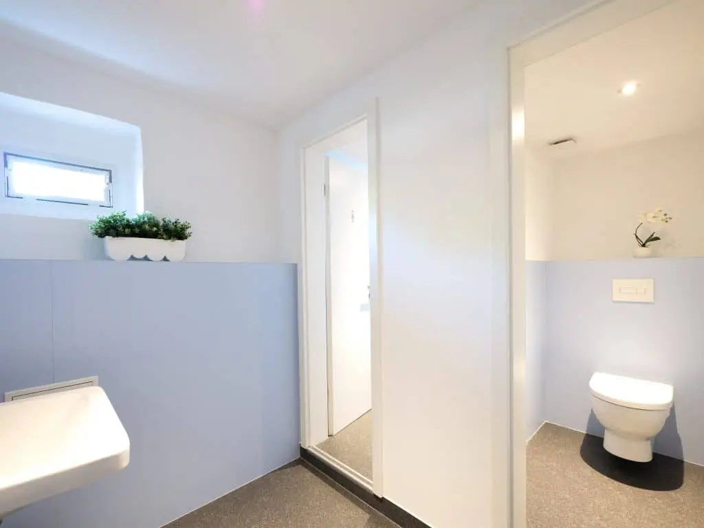 Gäste-WC im Friedbergtreff im Wohnpark Friedberg in Suhl